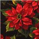 Michael Miller Christmas fabric Scarlet Poinsettia 1