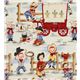 Michael Miller Cowboys vintage flannel fabric 2