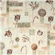 Michael Miller antique fabric flowers music 2
