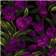 Michael Miller fabric Baby Tulips purple tulips flower 1
