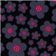 Michael Miller fabric Black Blossoms by Patty Young 1