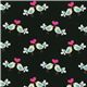 Michael Miller fabric Black Lovebirds birdies 1