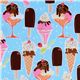 Michael Miller fabric Cool Treats ice cream cups 1
