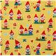 Michael Miller fabric Gnoming Around gnomes friends 2