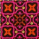 Michael Miller Stoff Moorish Tile Ornamente Patty Young 1
