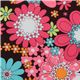 Michael Miller Stoff Peace Flowers Blumen 1