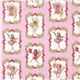 Michael Miller fabric Sweet Fairies pink flower fairy 2