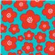 Michael Miller fabric Turquoise Blossom by Patty Young 1