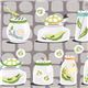 Michael Miller fabric bug jars by Patty Sloniger grey 1