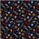 Michael Miller fabric with monsters dots 2