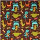 Michael Miller flannel fabric Dino Dudes cute dinosaur 2
