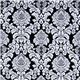 Michael Miller knit fabric Delovely Damask black 2