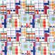 Michael Miller premium laminate fabric plaid checker 2
