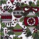 Riley Blake Christmas fabric Xmas tree ornaments 1