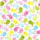 Robert Kaufman premium laminate fabric colourful birds 2