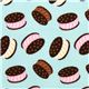 aqua ice cream sandwich fabric by Timeless Treasures USA 1