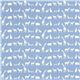 baby blue oxford fabric with small animals from Japan 2