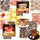 beige fabric coffee cup sugar by Robert Kaufman 1