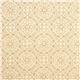 beige ornament premium laminate fabric par Michael Miller 2