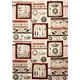 beige retro kitchen fabric by Michael Miller  from the USA 2