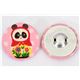 big matryoshka panda button pink Kokka fabric button 2