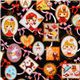 black Japanese fabric girls portrait photos Cosmo 1