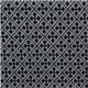 black Michael Miller Quatrefoils interlock fabric 2