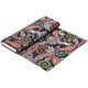 black Paisley & flower Timeless Treasures fabric 3