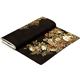 schwarzer Robert Kaufman Stoff mit Asia Blumen & Bord�re 6