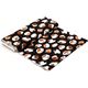 schwarzer Timeless Treasures Stoff mit Kaffee Tassen USA 3