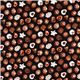 black chocolates fabric by Timeless Treasures from the USA 2