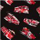 black fire truck fabric by Timeless Treasures from the USA 1