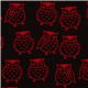 black structured owl fabric par Cosmo du Japon1