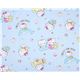 blue Hello Kitty fabric with dolphin, babys & plane 2