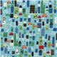 blue Michael Miller fabric city cars for boys 2