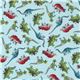 blue Michael Miller fabric dinosaurs dinos 2