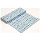 blue Riley Blake fabric deer fox racoon paw 3