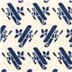 blue airplane fabric for boys de Kokka Japan 1