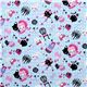blauer Canvas Stoff Kätzchen Geschenke Japan kawaii 2