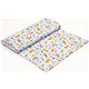 blue cat fabric with mouse fish wool de Robert Kaufman 3