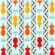 blue mannequin fabric hangers by Robert Kaufman USA 1