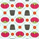 blue sewing equipment fabric by Robert Kaufman USA 1