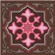 brown Michael Miller fabric pink tiles Temple Tiles 2