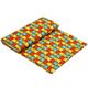 brown fabric with colourful tigers de Robert Kaufman 3