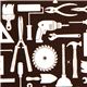 brown fabric with tools par Robert Kaufman 1
