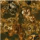 brown safari fabric lion zebra tiger Robert Kaufman 1