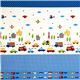 cars airplanes fire engine fabric for boys Kokka 2