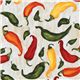 colourful chili fabric par Robert Kaufman 1
