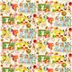colourful kawaii animal fabric in School par Cosmo du Japon2