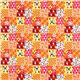 colourful kawaii animal fabric squares by Cosmo from Japan 2